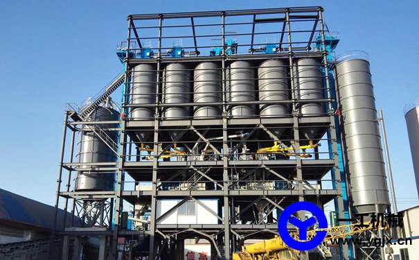 石膏砂漿生產線雙線配置